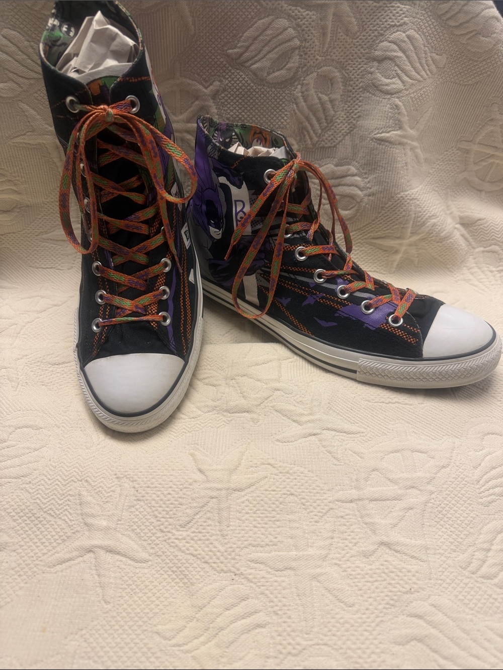 Converse Marvel Comics Batman Joker sneakers